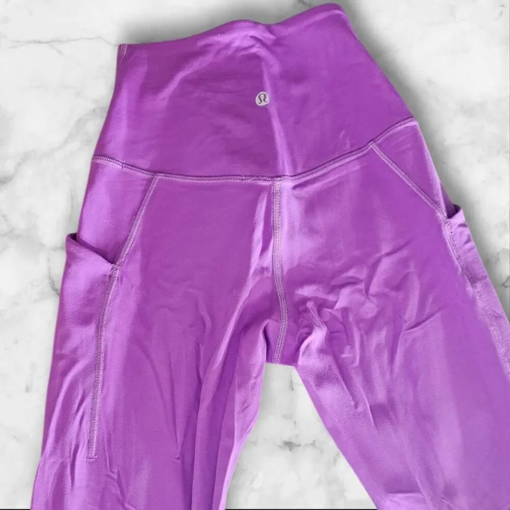 Lululemon Size 4 Purple Aligns with Pockets 30